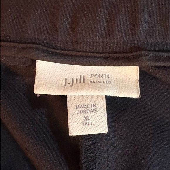 J. Jill Ponte Navy Pants - Picture 2 of 7